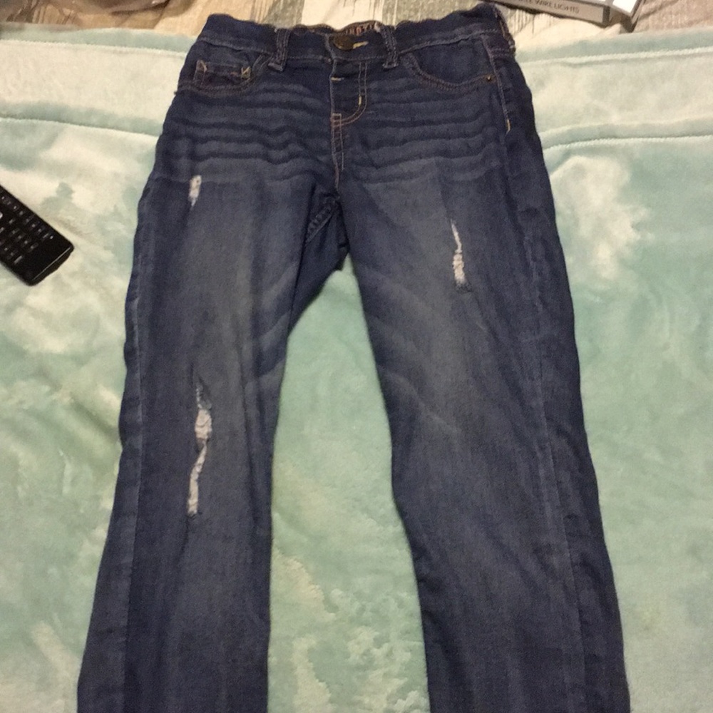 A pair of jeans